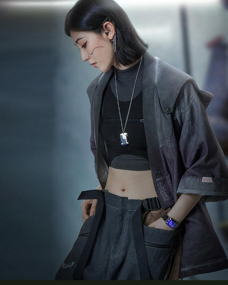 Cyberpunk Yaksha Samurai Jacket - Techwear Official