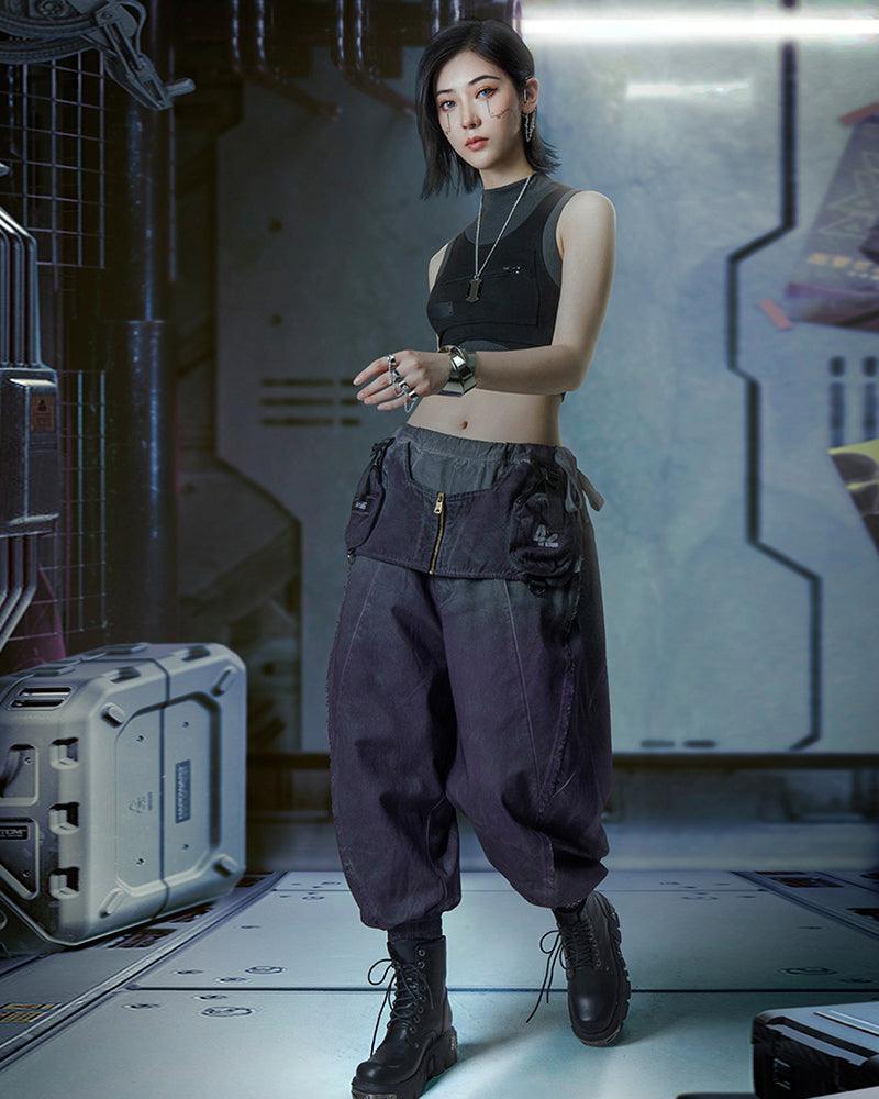 Cyberpunk Yaksha Samurai Pants - Techwear Official