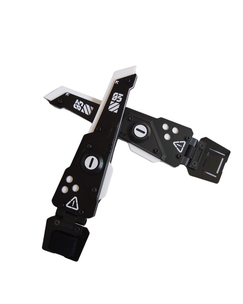 Cyberpunk Mechanical Futuristic Visor Mask and Neck Gaiter