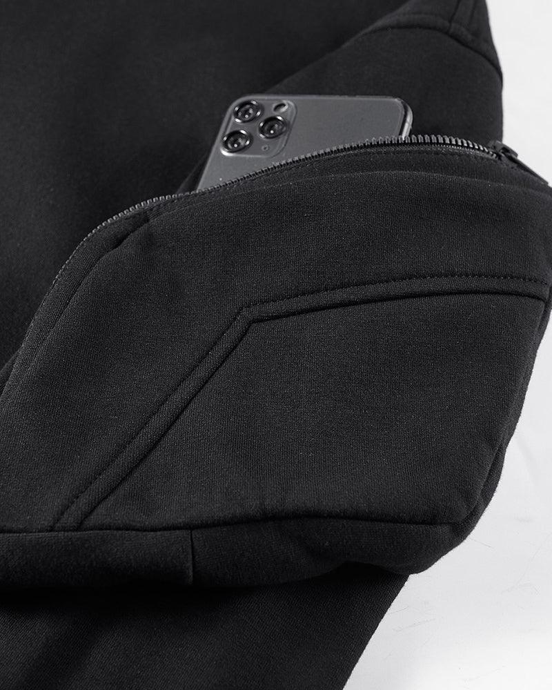 Embrace The Cold Wind Mask Hoodie - Techwear Official