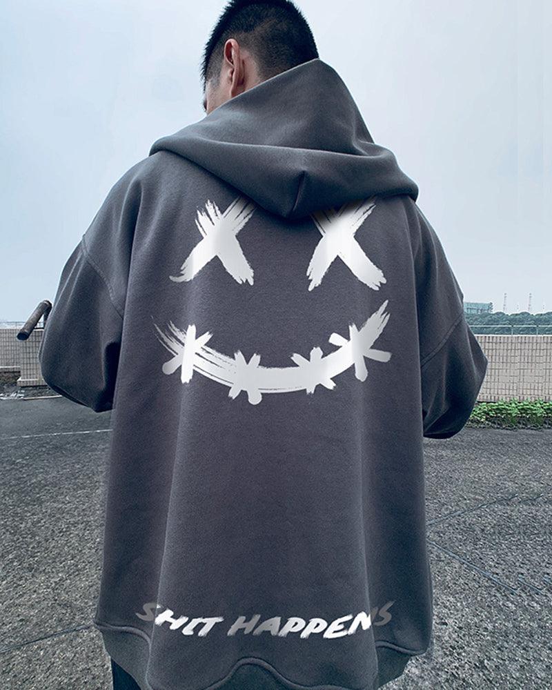 Frequency Smiley Hoodie - Techwear Official