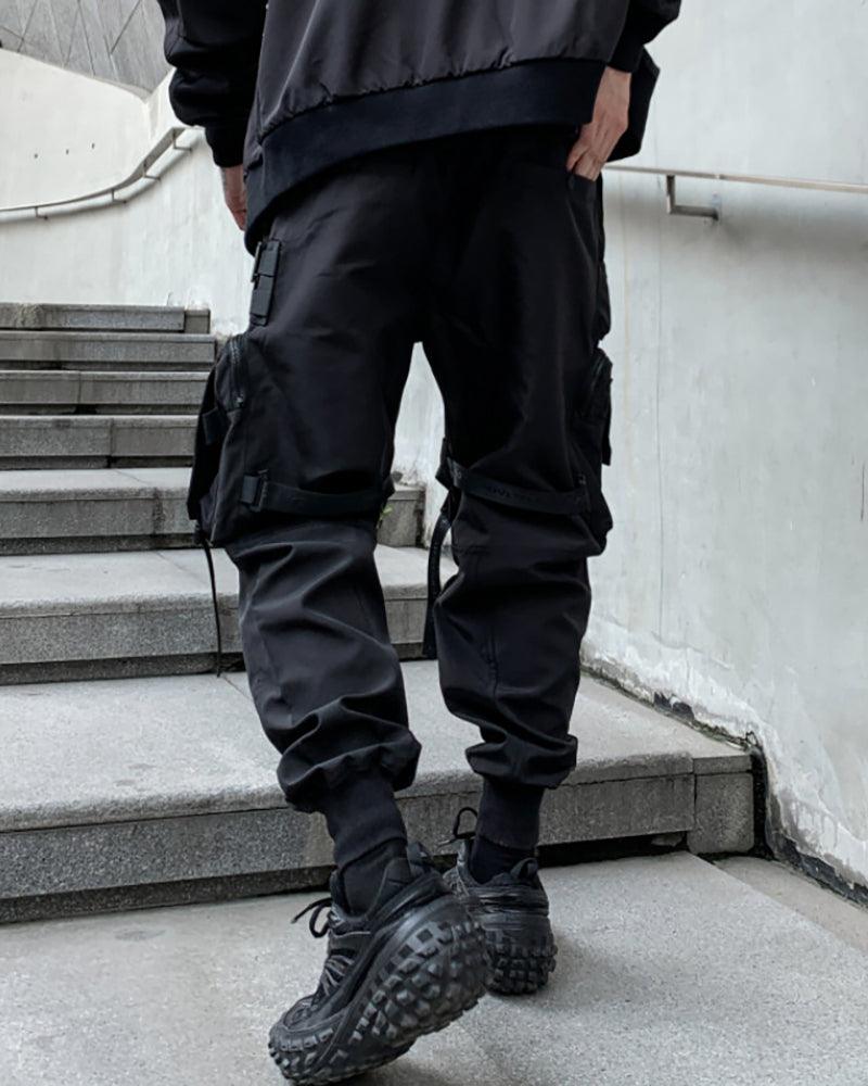 Functional Multi-Pocket Cargo Pants - Techwear Official