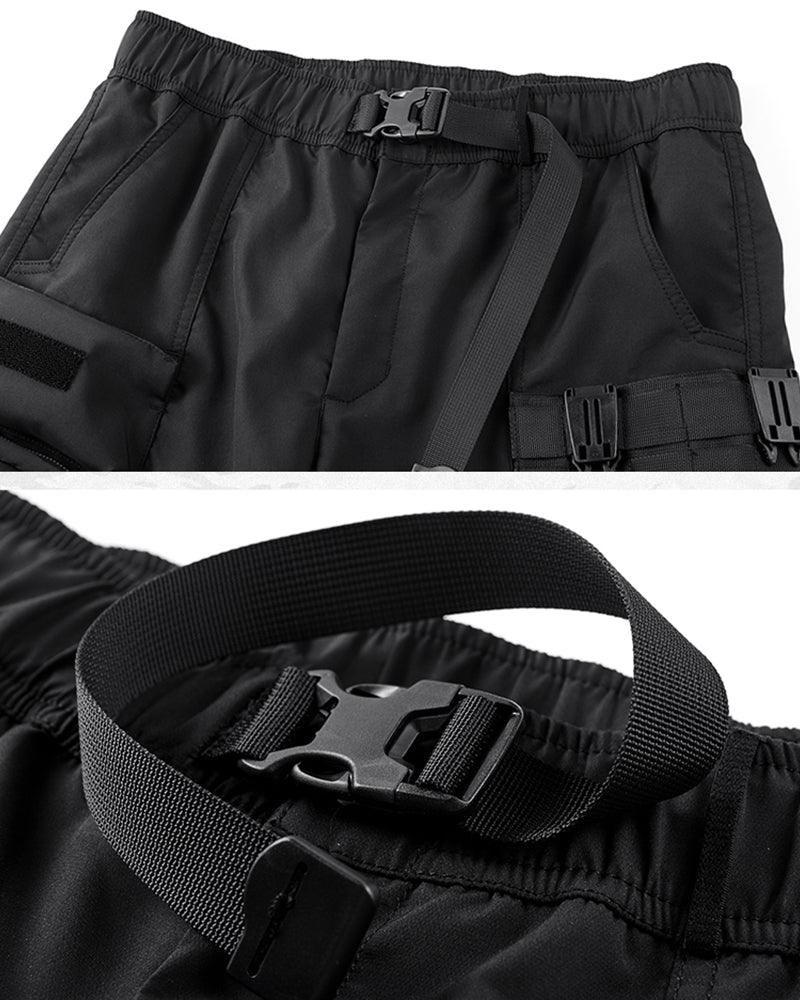 Functional Multi-Pocket Shorts - Techwear Official