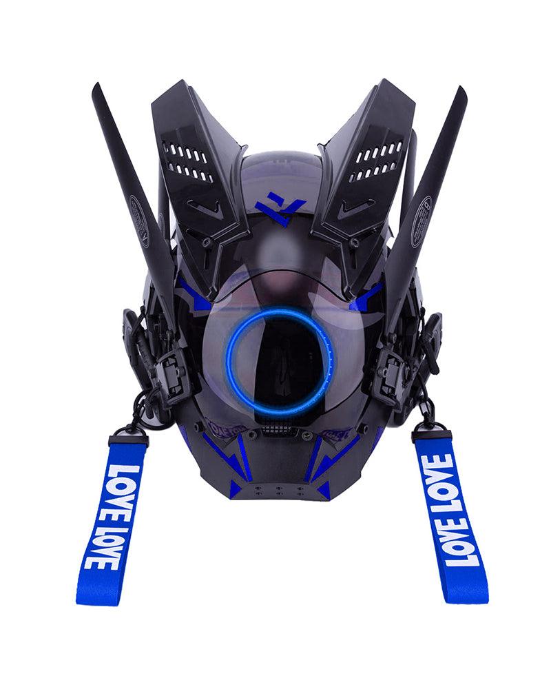 Got Me Wanting Cyberpunk Mask (LEDs available in 7 colors) - Techwear Official