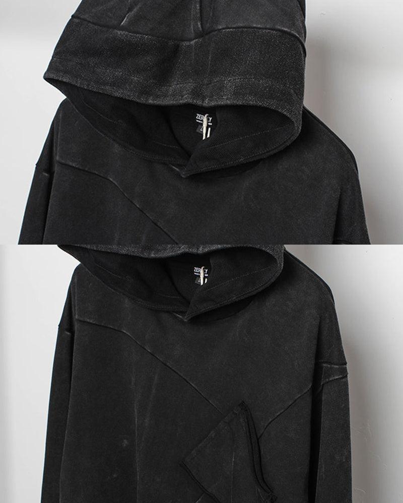 Guide My Life Denim Hoodie - Techwear Official