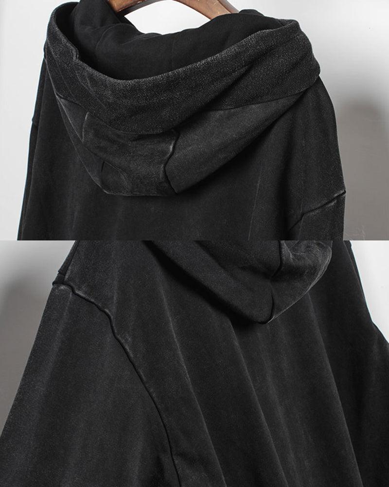 Guide My Life Denim Hoodie - Techwear Official