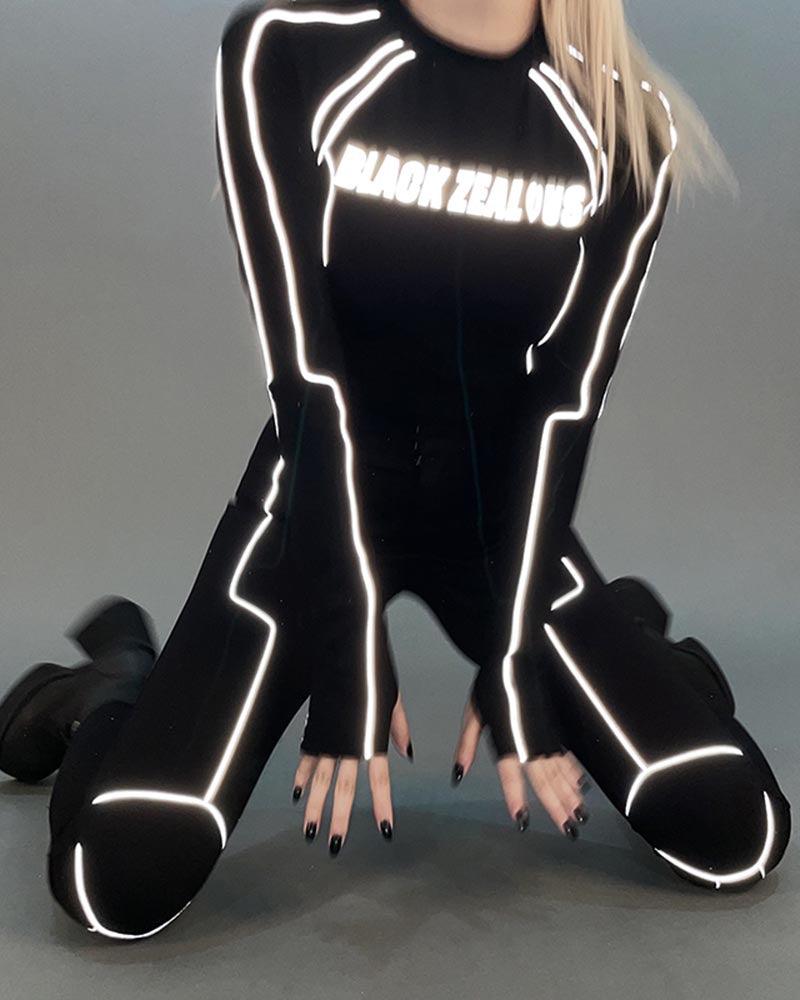 Hungry Games Reflective Tracksuit(Sold Separately) - Techwear Official