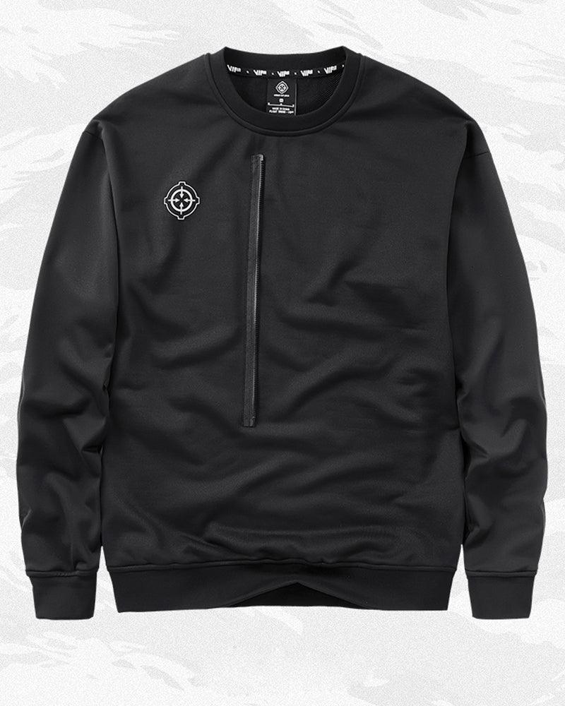 crewneck sweatshirt,black sweatshirt,mens sweatshirt,tactical hoodie,lightweight hoodie,techwear hoodie,cyberpunk techwear hoodie,streetwear hoodie,pullover hoodie,techwear,affordable techwear,techwear fashion,Japanese techwear,techwear outfits,futuristic clothing,cyberpunk clothing,cyberpunk techwear,cyberpunk fashion