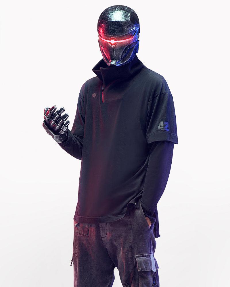 Techwear T-shirts,japanese techwear,Functional Tee,techwear style,cyberpunk tee,cyberpunk graphic tee,cyberpunk outfits,cyberpunk 2077 outfits,techwear cyberpunk outfits male,cyberpunk clothing,cyberpunk clothing style,cyberpunk inspired clothing,futuristic cyberpunk clothing,men&