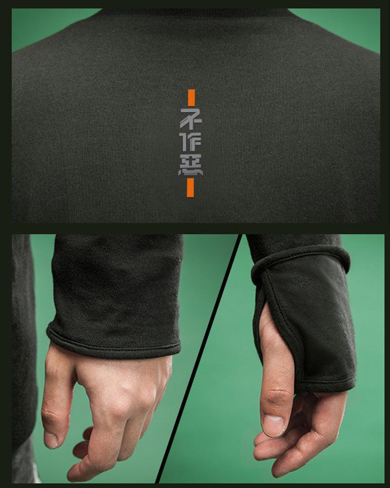 Iron Warrior Cyberpunk Fake Two Pieces T-Shirt - Techwear Official