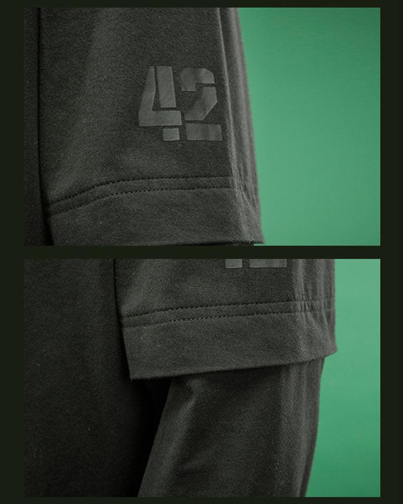 Iron Warrior Cyberpunk Fake Two Pieces T-Shirt - Techwear Official