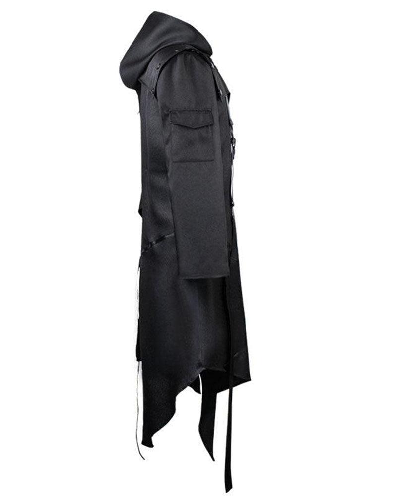 Irregular Ribbons Cool Long Jacket - Techwear Official
