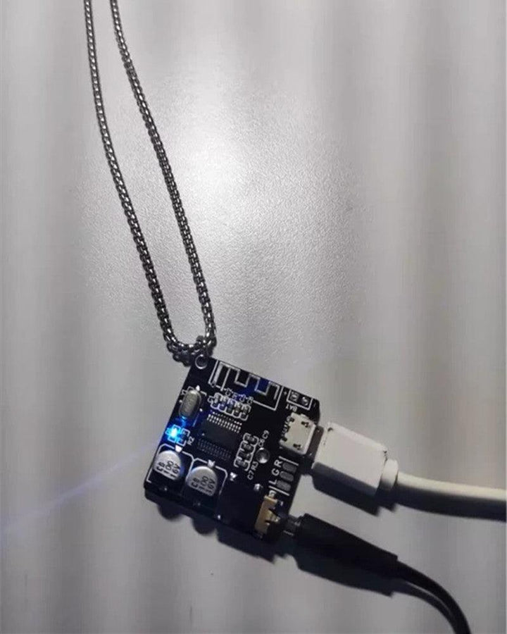 Mechanical Code Bluetooth Receiver Necklace - Techwear Official