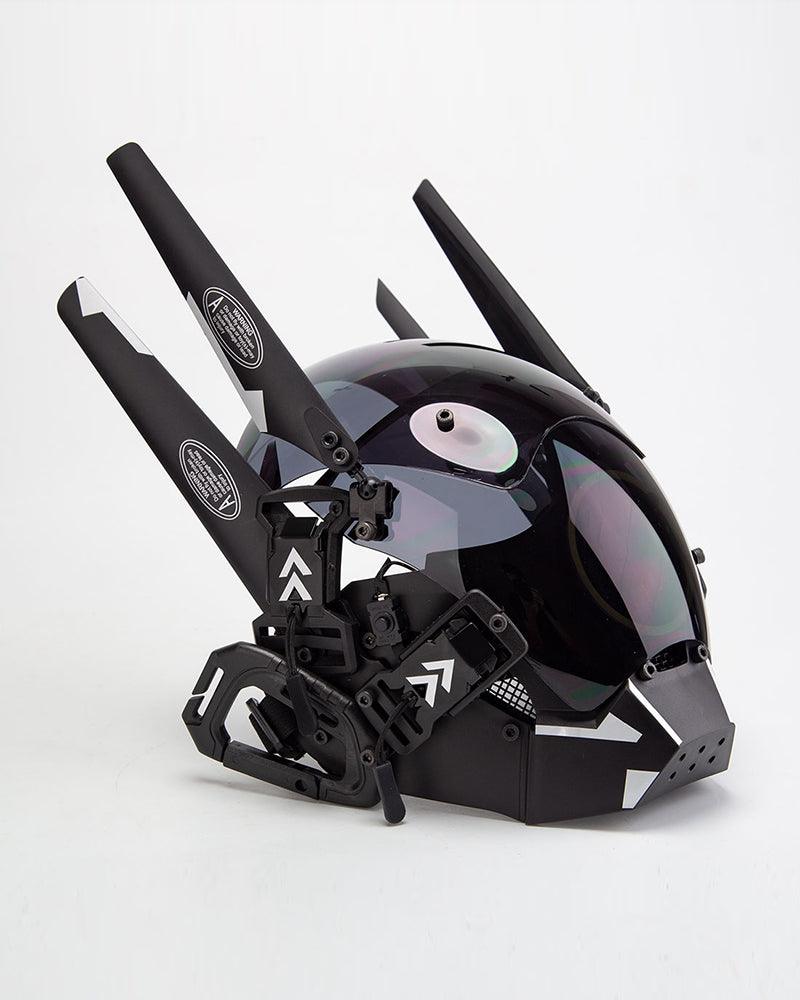 Metaverse Shock Futuristic Cyberpunk Mask (LEDs available in 6 colors) - Techwear Official