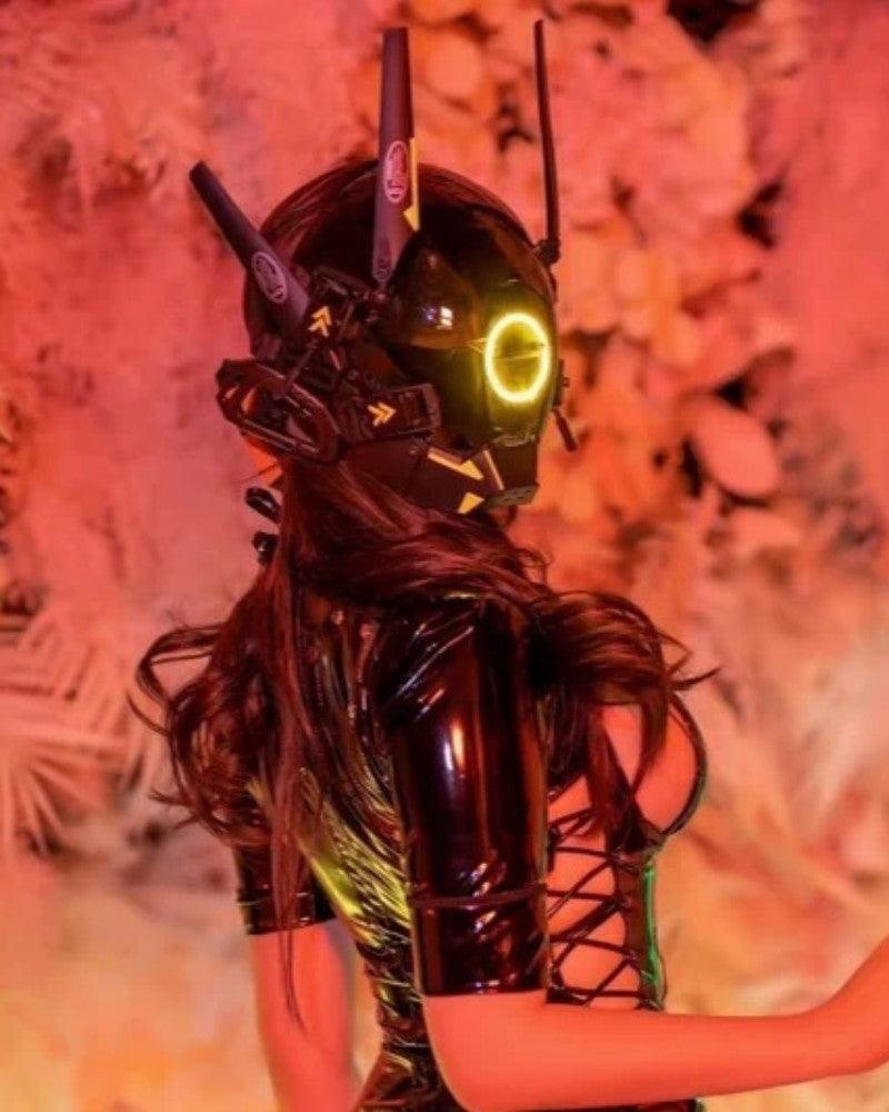 Metaverse Shock Cyberpunk Mask - Techwear Official