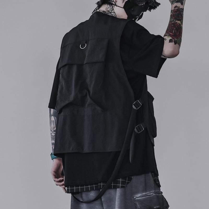 Music of the Sun Cargo Vest - Techwear Official