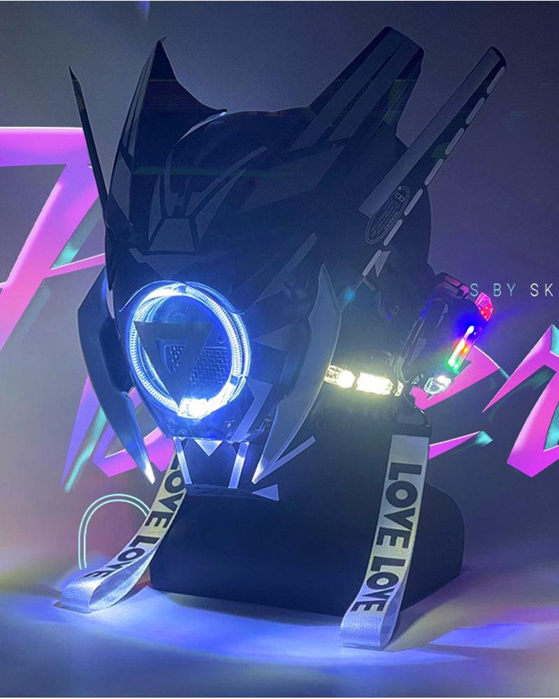 New Era Cyberpunk Warrior Horn Mask - Techwear Official