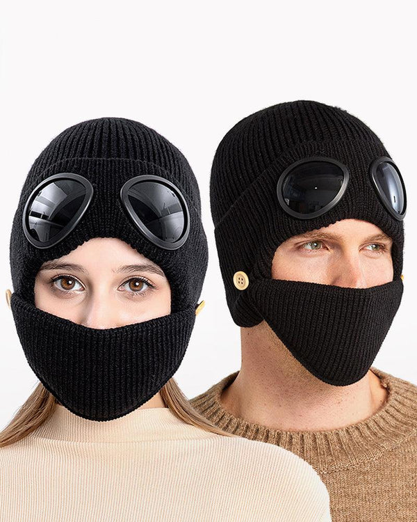 Pilot Knitted Ski Mask And Hat - Techwear Official