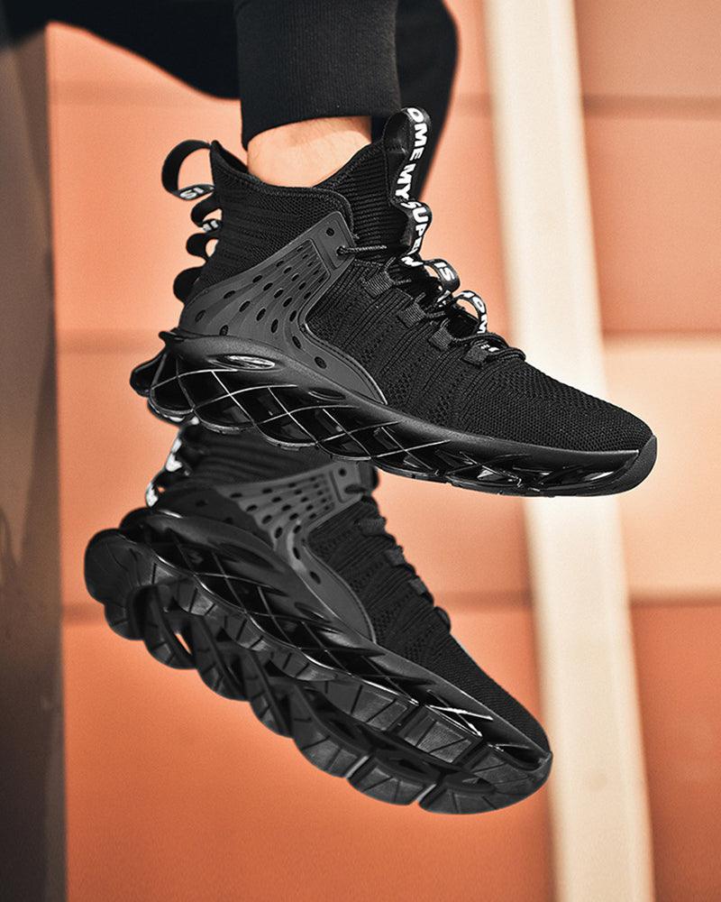 Techwear Flyweave High Top Sneakers - Techwear Official