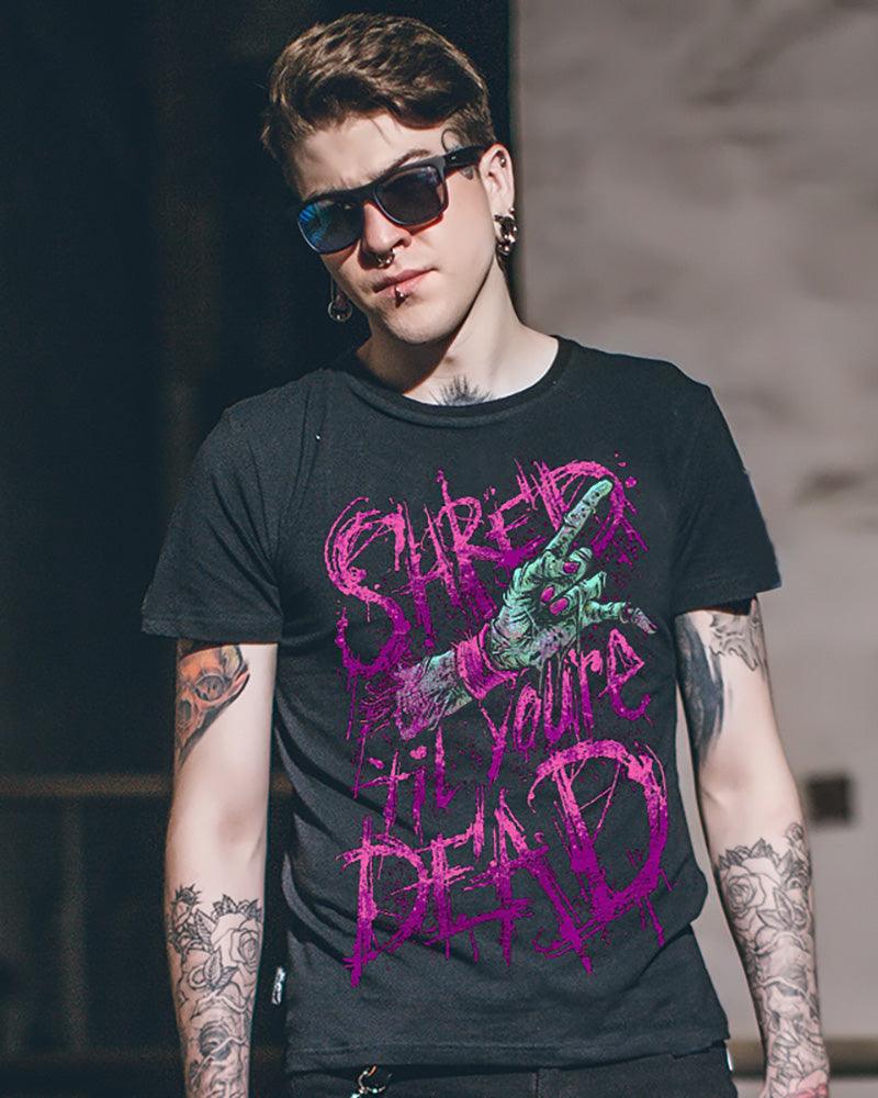 Techwear Gothic Motorcycle T-Shirt - Techwear Official