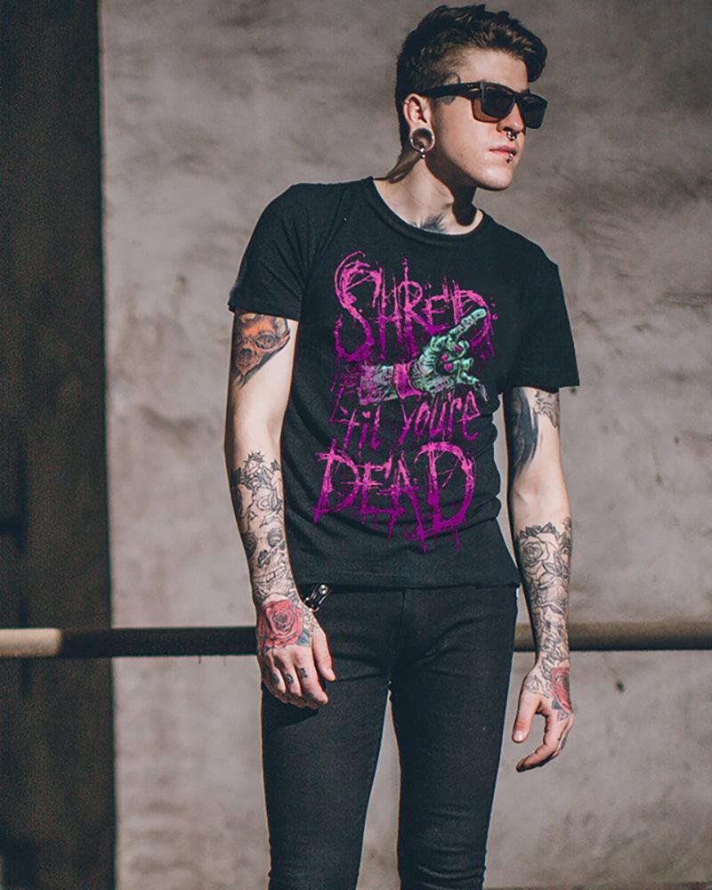 Techwear Gothic Motorcycle T-Shirt - Techwear Official