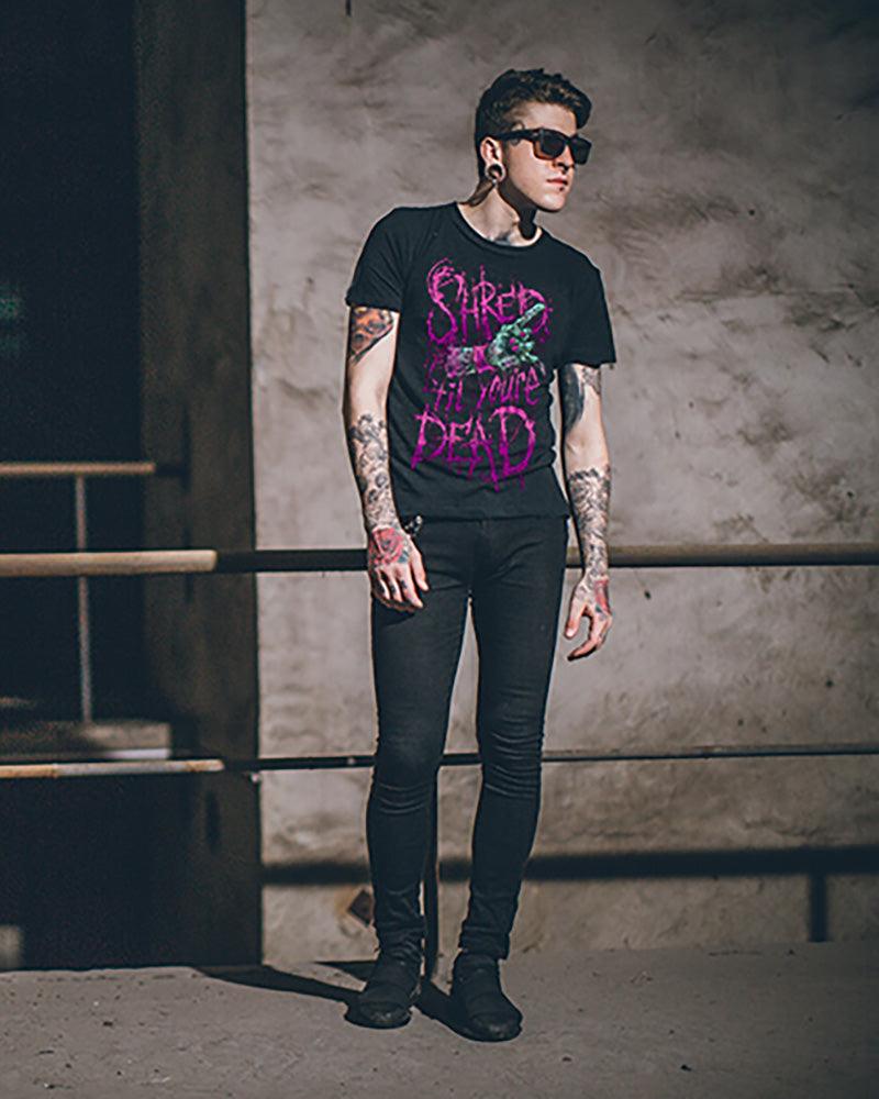 Techwear Gothic Motorcycle T-Shirt - Techwear Official