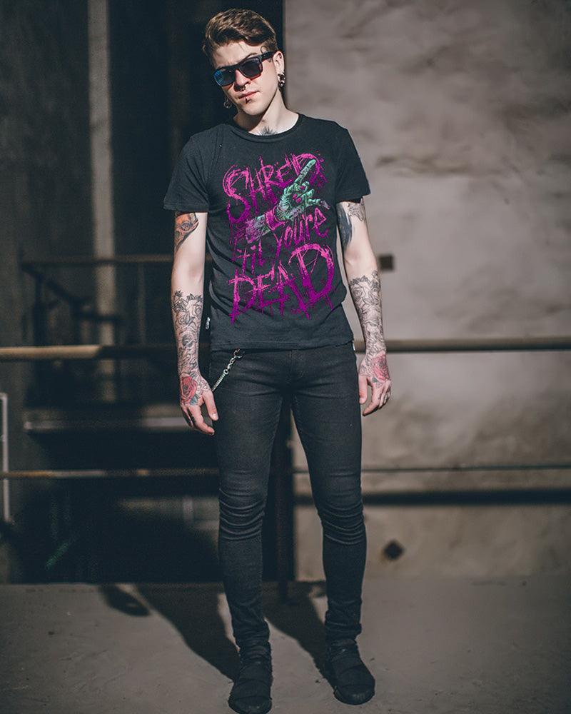 Techwear Gothic Motorcycle T-Shirt - Techwear Official