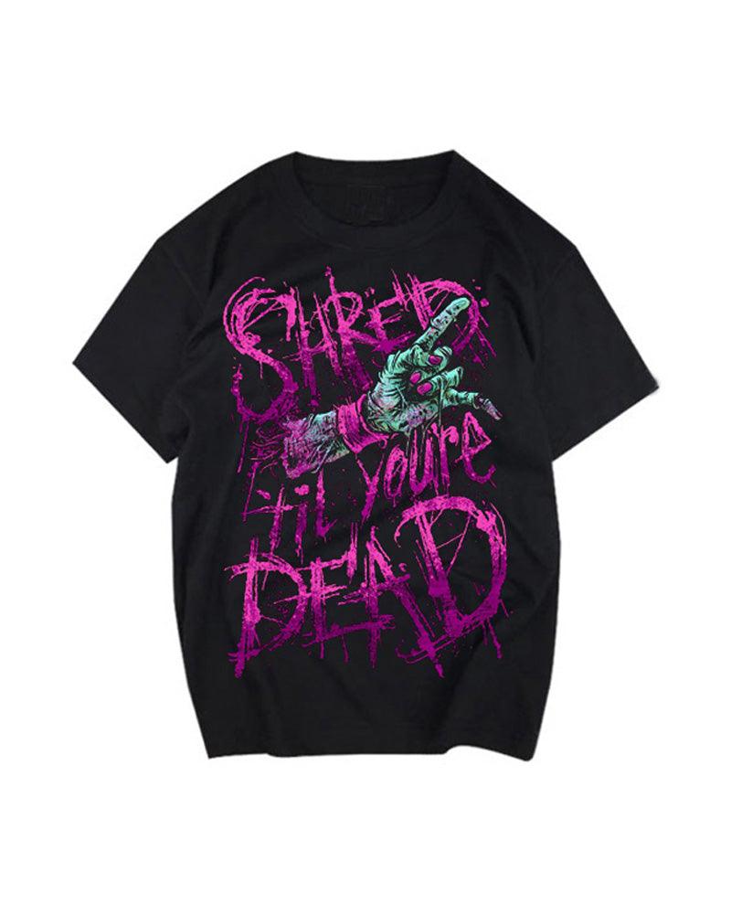 Techwear Gothic Motorcycle T-Shirt - Techwear Official