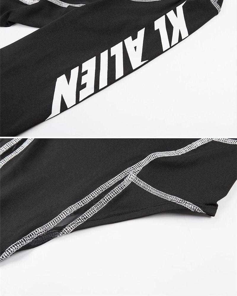 Techwear Mesh Panel Sport Bodysuit - Techwear Official