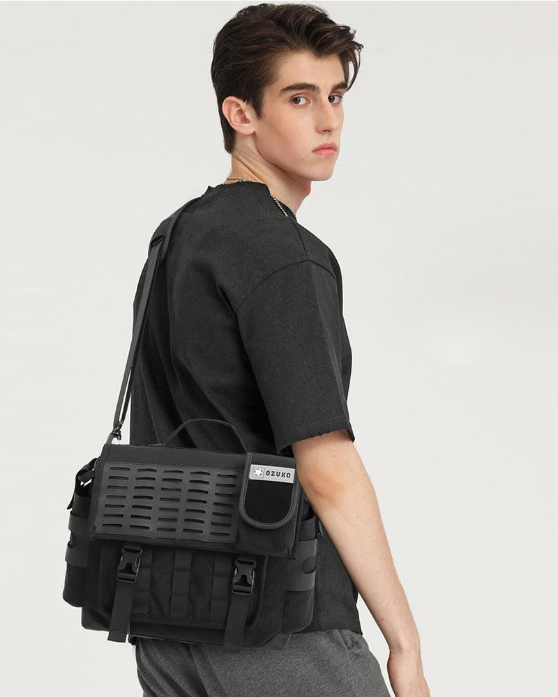 sling bag,crossbody bags,messenger bag,crossbody sling bag,tactical sling bag,best sling bag,waterproof sling bag,crossbody messenger bag,tactical messenger bag,waterproof messenger bag,black sling bag,black messenger bag,mens sling bag,mens sling bag,sling bag for men,mens messenger bag,messenger bag for men,techwear,tech wear,affordable techwear,techwear fashion,Japanese techwear,urban streetwear