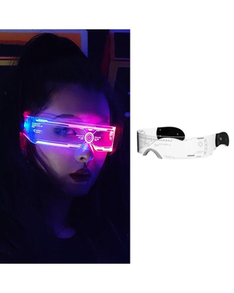 The Six Sense Cyberpunk Glowing Glasses - Techwear Official