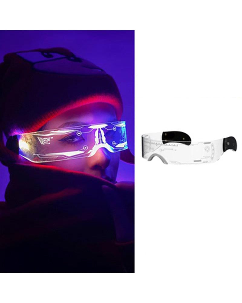 The Six Sense Cyberpunk Glowing Glasses - Techwear Official