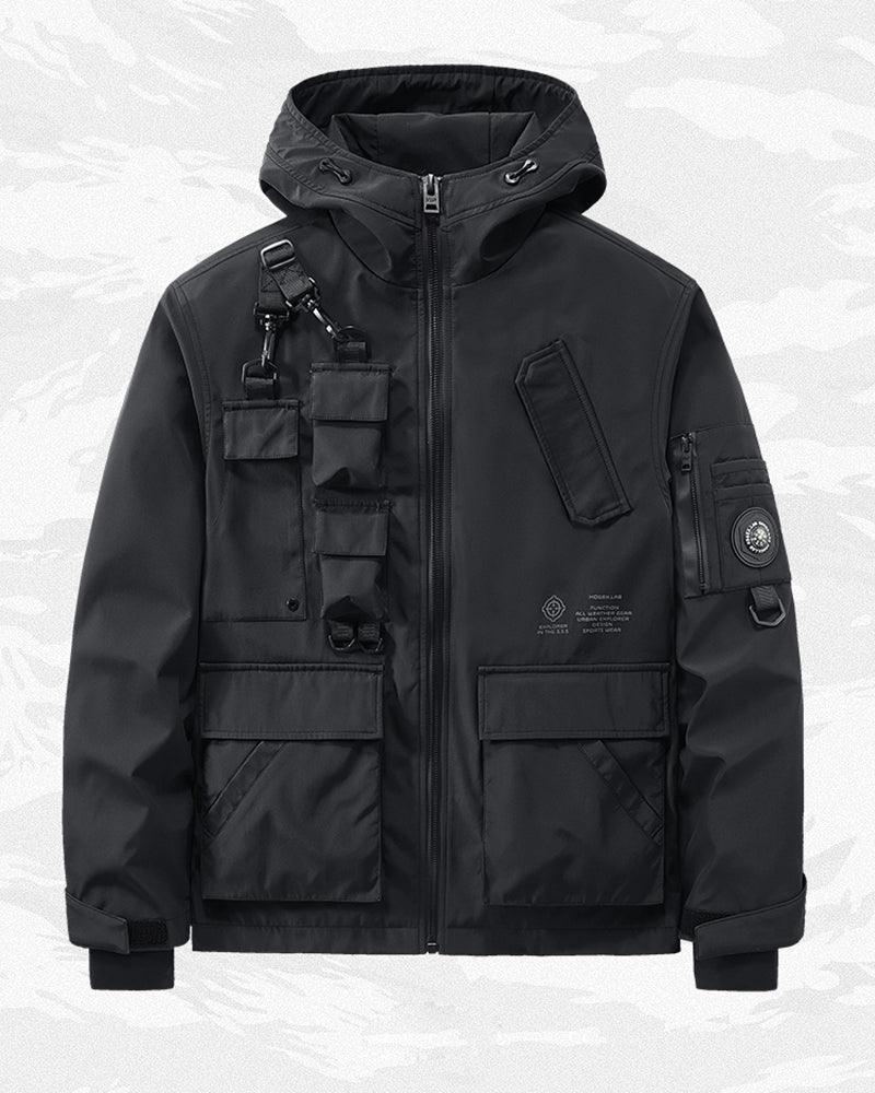 The Terminal Multi-pocket Hooded Jacket - Techwear Official