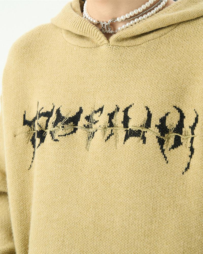 Touch The Bones Centipede Slouchy Sweater - Techwear Official
