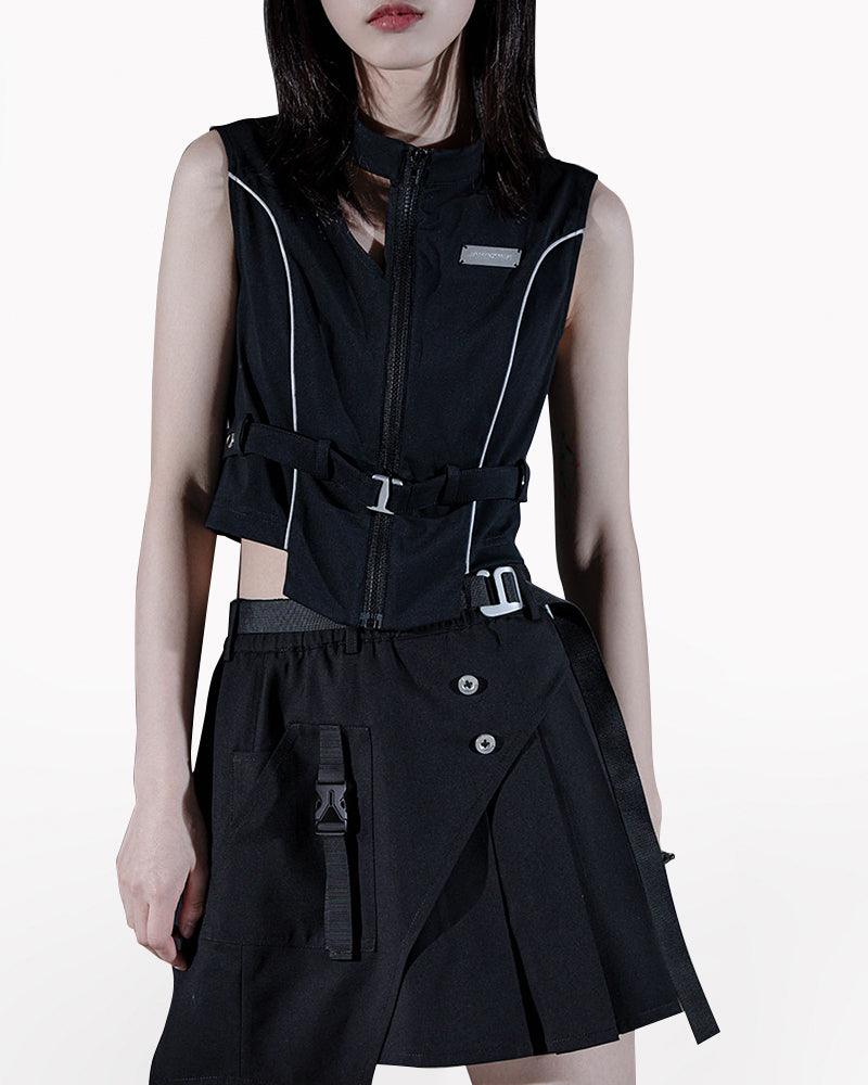 Use Your Manners Top And Skirt Set(Sold Separately) - Techwear Official
