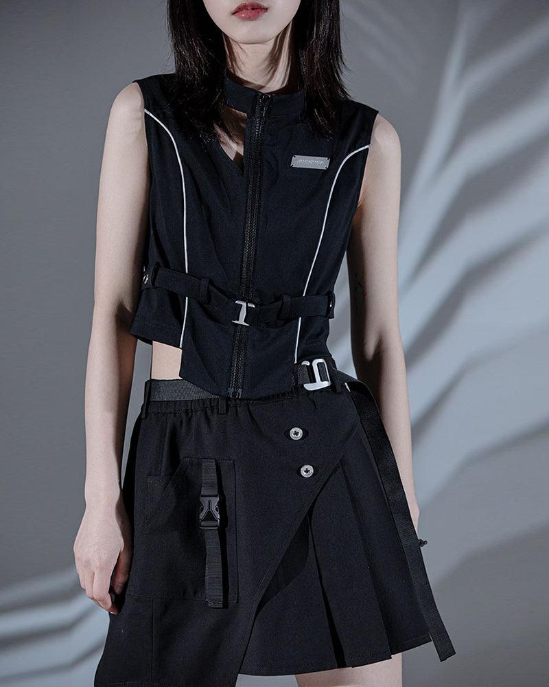 Use Your Manners Top And Skirt Set(Sold Separately) - Techwear Official