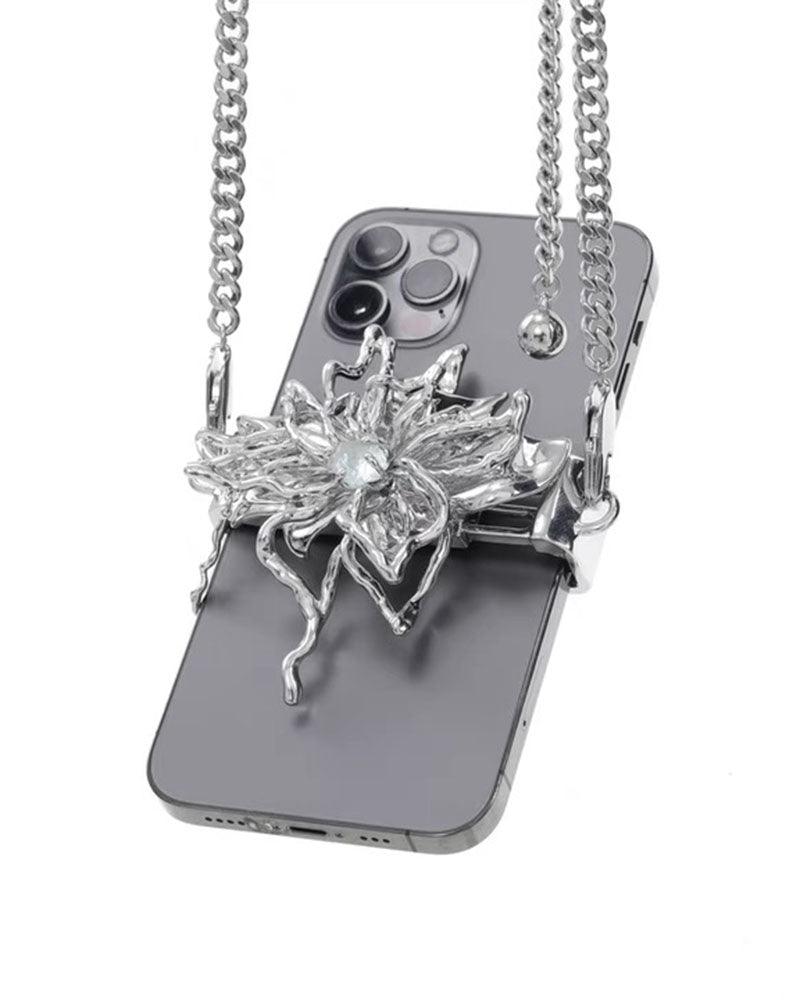 Venom Waterlily Heart Rate Chain Phone Holder - Techwear Official