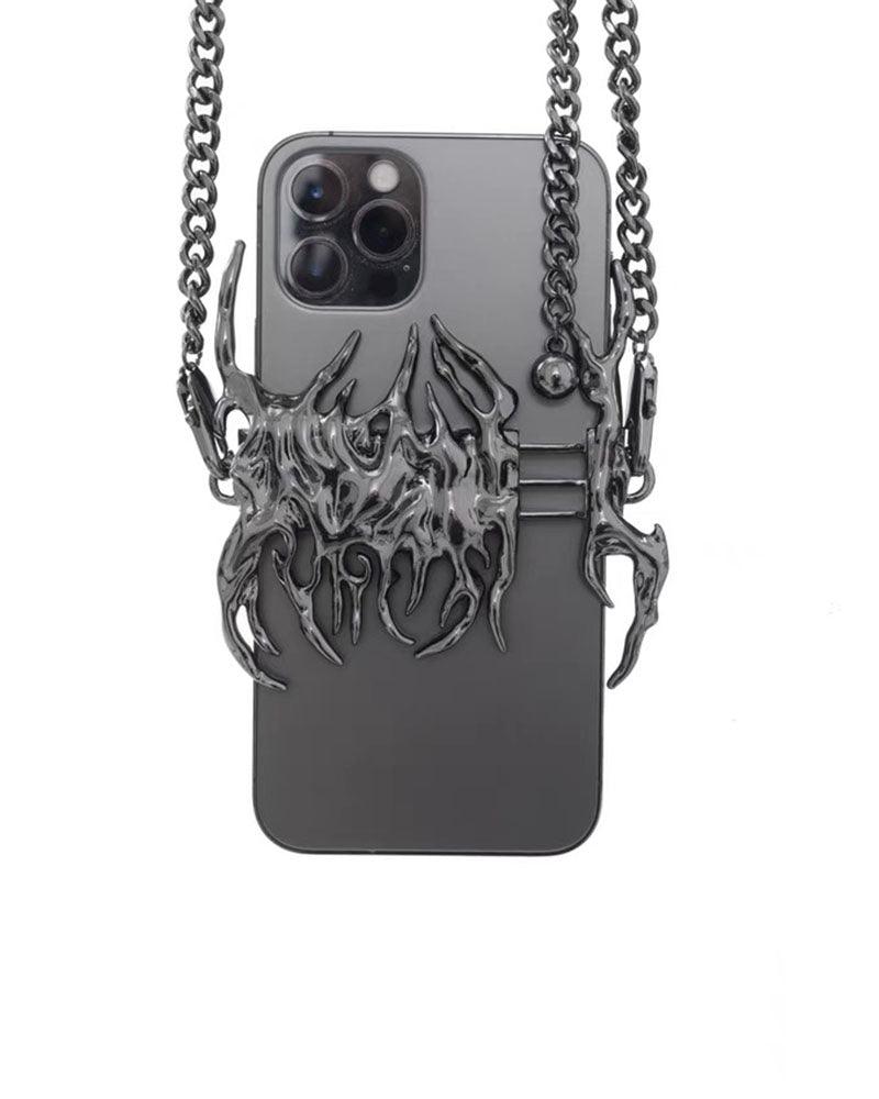 Venom Waterlily Heart Rate Chain Phone Holder - Techwear Official