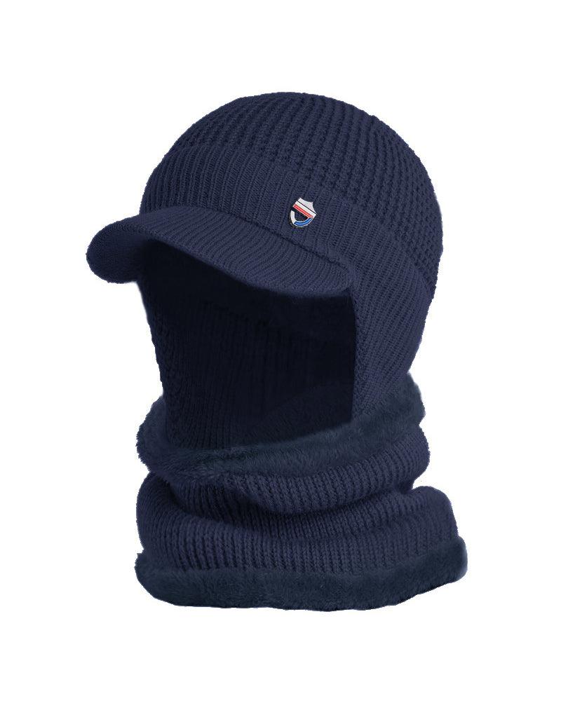 Warm Heart Knitted Ski Mask Hat - Techwear Official