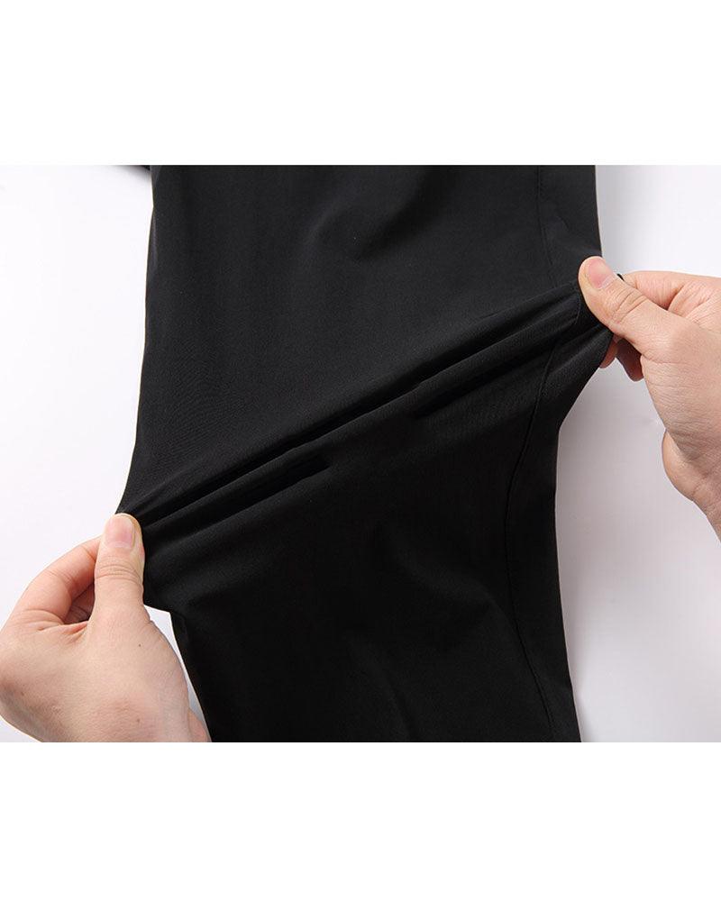 Summer Picnic Ice Silk Drawstring Jogger Pants - Techwear Official