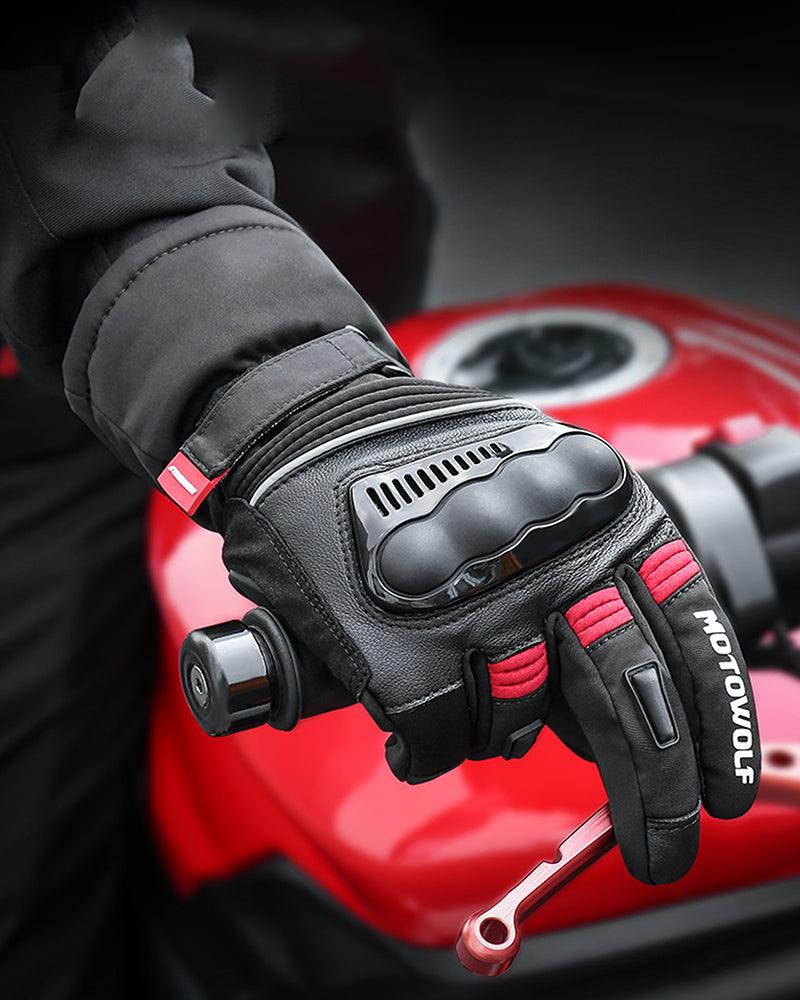 Winter Warm Motorcycle Gloves - Techwear Official