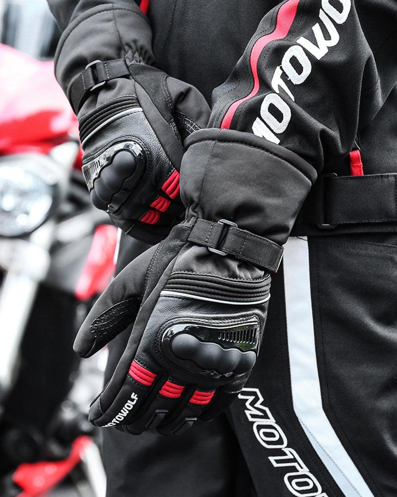 Winter Warm Motorcycle Gloves - Techwear Official