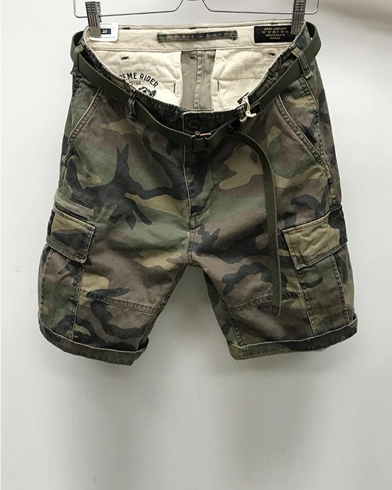 Spot Me If You Can Camo Shorts - Techwear Official