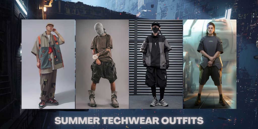 4 Easy-to-Wear Summer Techwear Outfits
