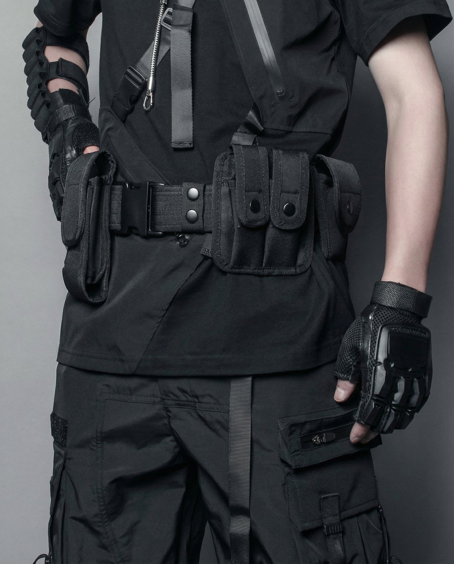 Heavy-Duty Nylon Tactical Utility Belt 