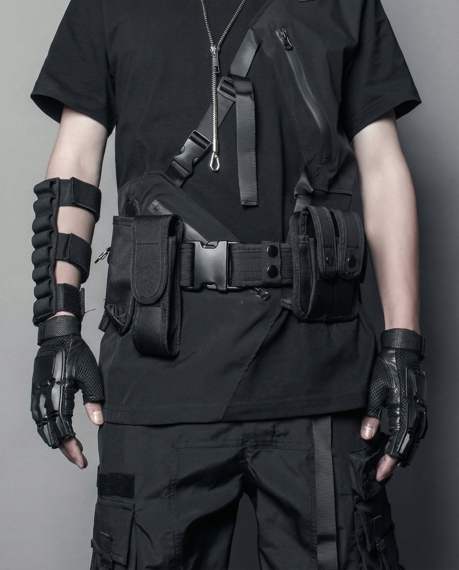 Heavy-Duty Nylon Tactical Utility Belt 