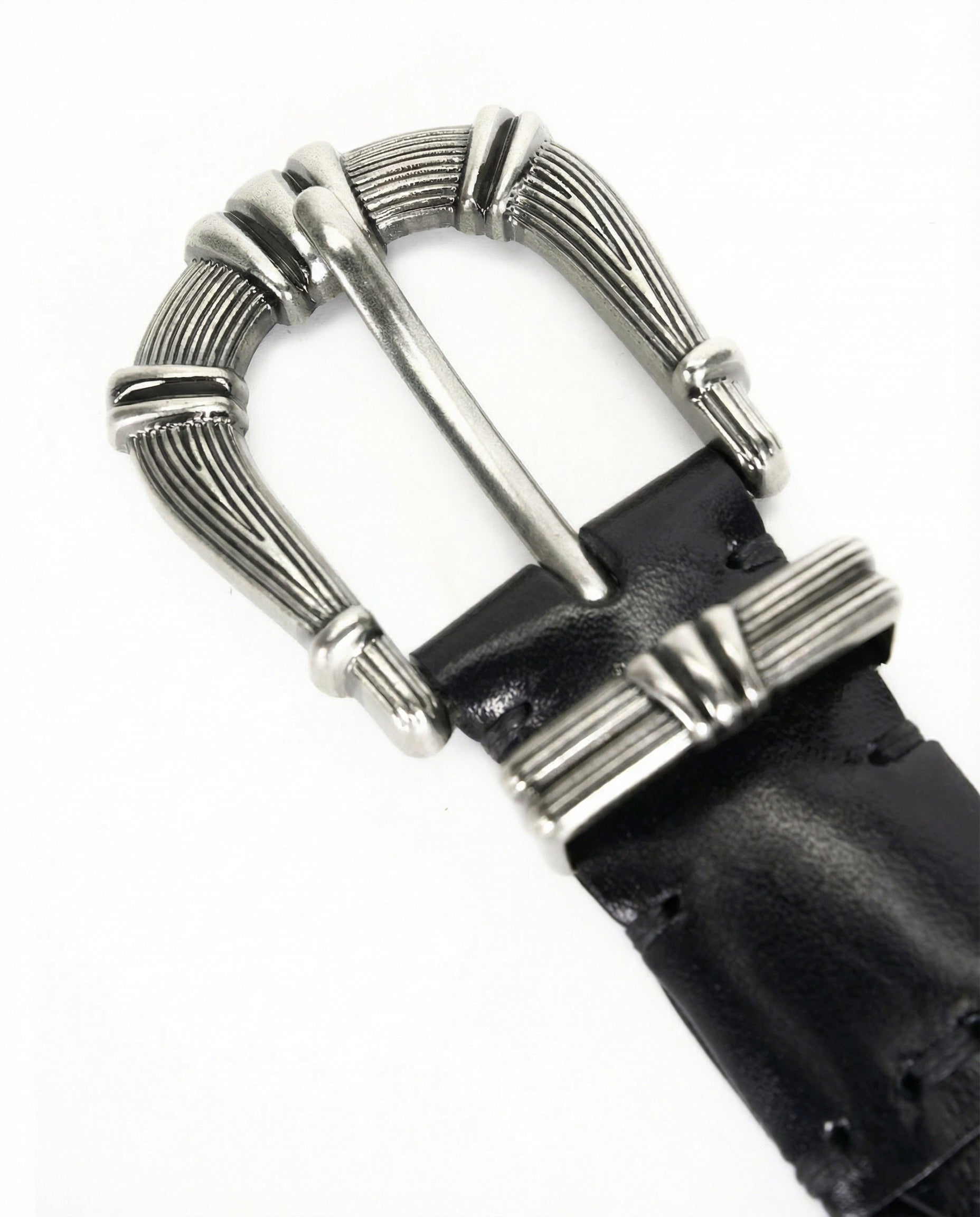 Avant-Garde Vintage Braided Cowhide Leather Belt 