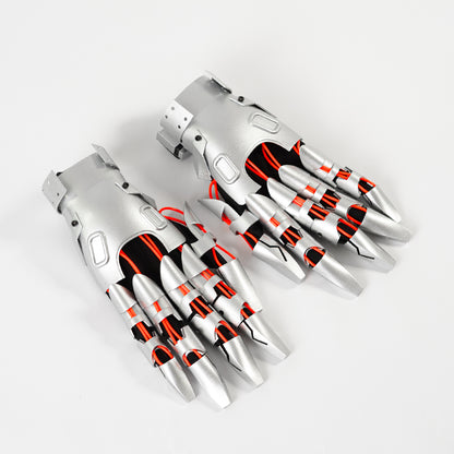 Cyberpunk Glowing Mechanical Hand Gloves