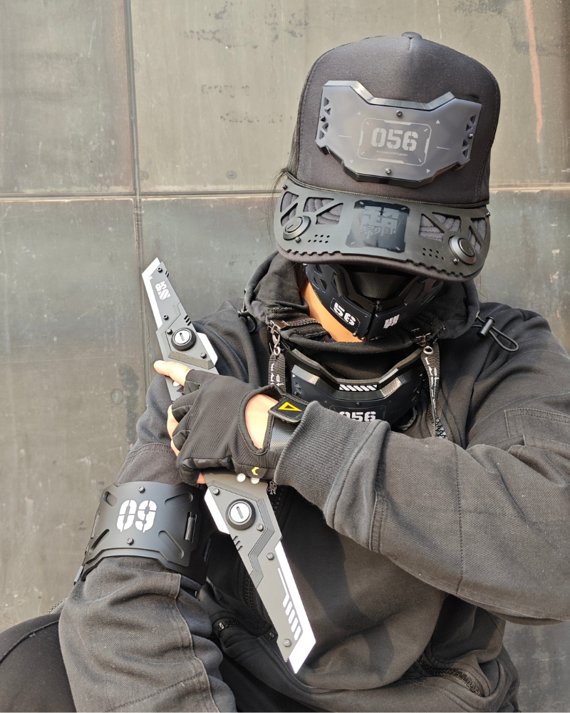 Cyberpunk Mecha Tactical Baseball Cap