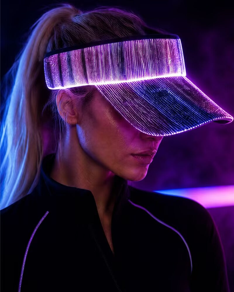 LED Tech Light-Up Sun Visor